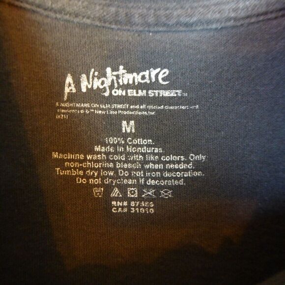 The Nightmare On Elm Street Shirt Men's Medium Black Freddy Kruger The Dreamer - Picture 3 of 7